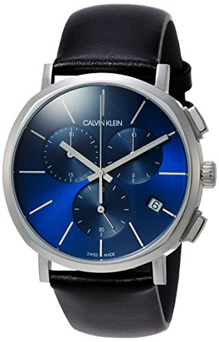 Calvin Klein Chronograph Quartz Blue Dial Men's Watch K8Q371CN