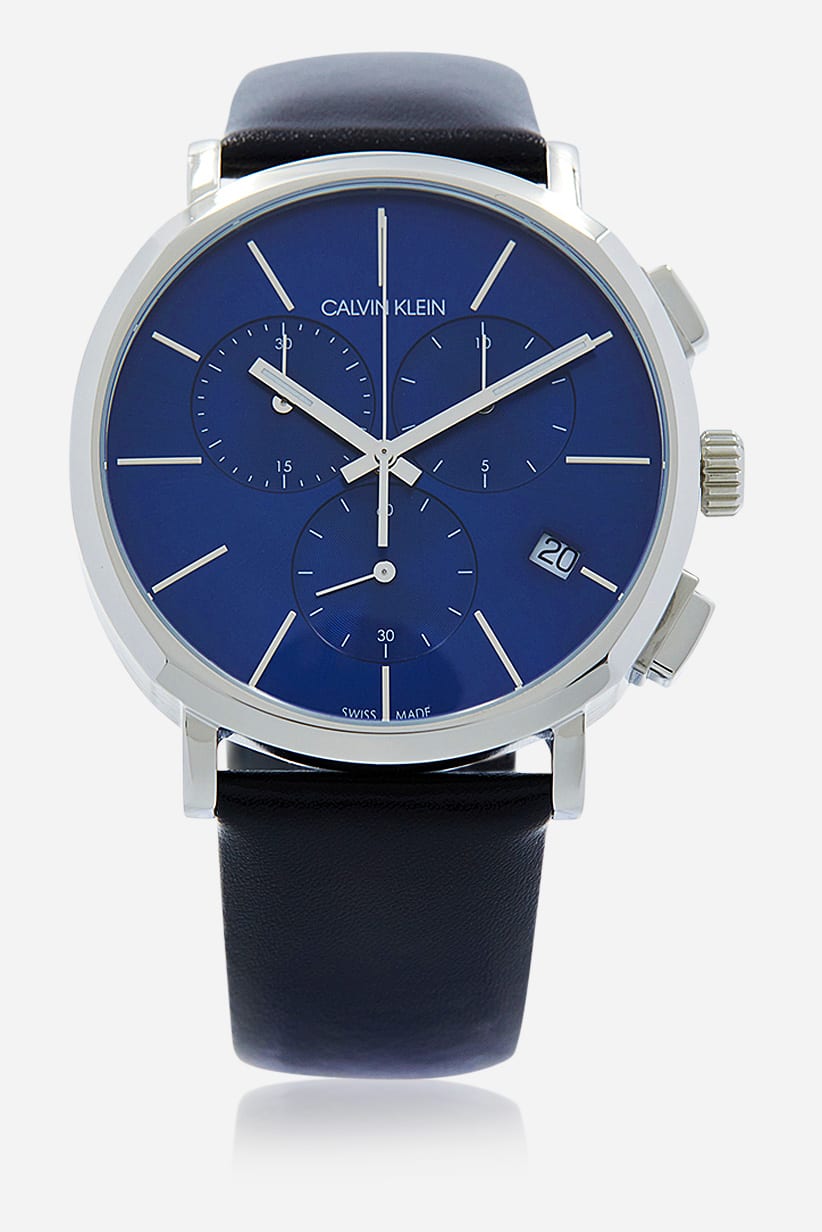 Calvin Klein Chronograph Quartz Blue Dial Men's Watch K8Q371CN