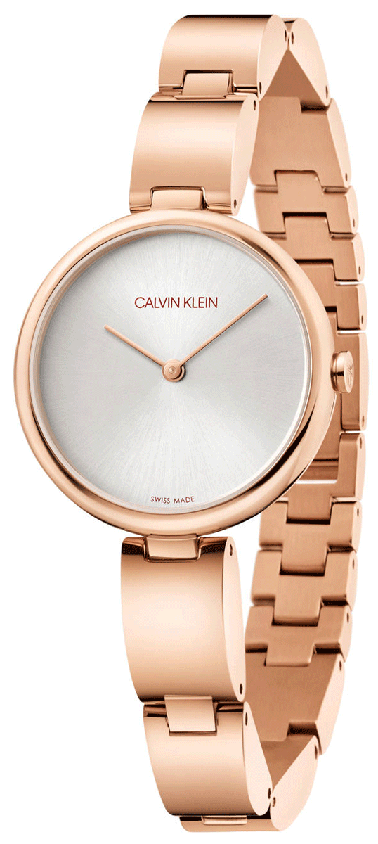 Calvin Klein Women's Rose Gold Watch Stainless Steel K9U23646