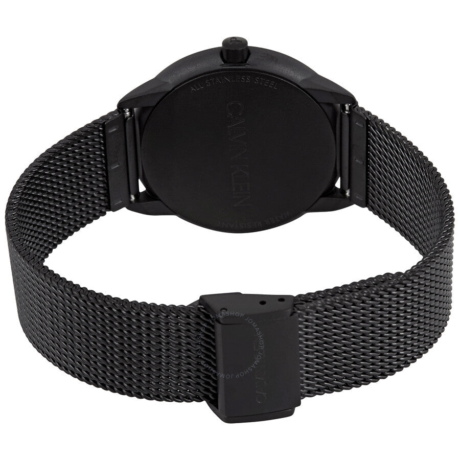 Calvin Klein Minimal Quartz Black Dial Ladies Watch K3M5245X
