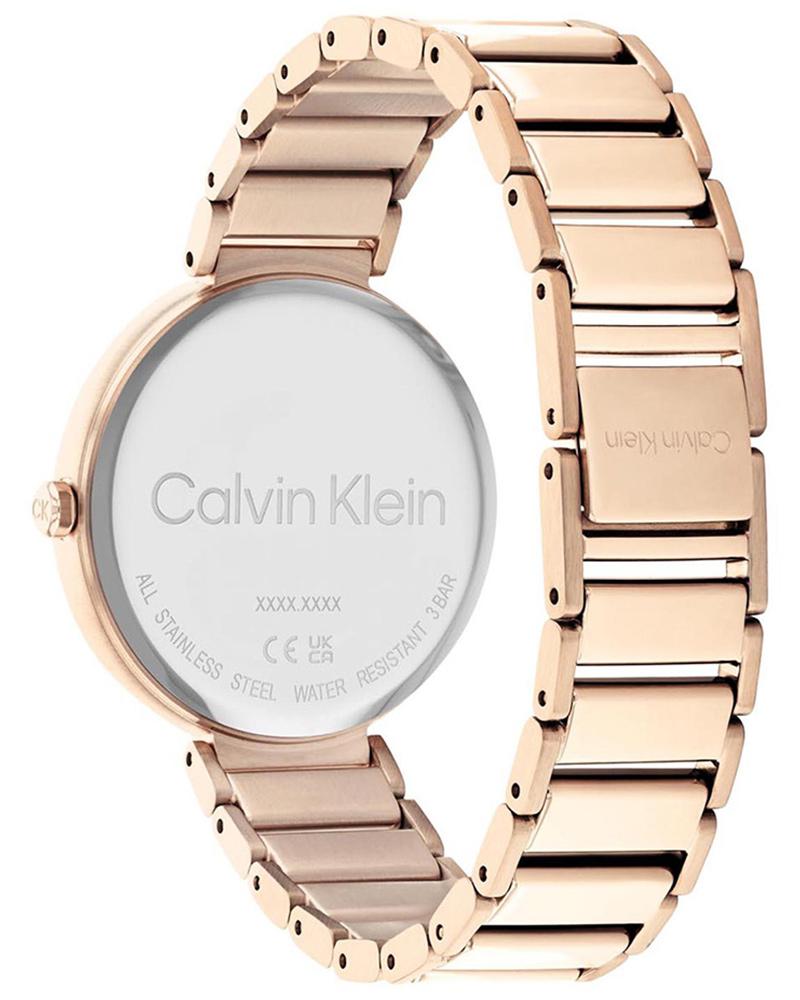 Calvin Klein MINIMALISTIC White Dial Gold Women's Watch 25200135