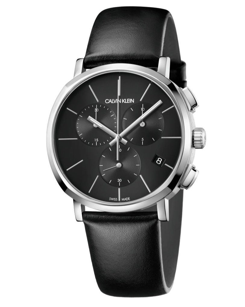 Calvin Klein Posh Quartz Black Dial Men's Watch K8Q371C1