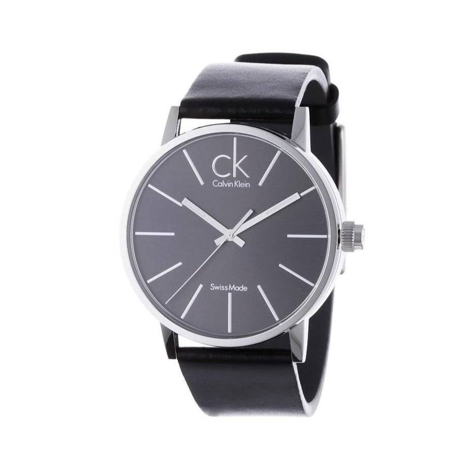 Calvin Klein Post Minimal K7621107 watch three-quarter angle view