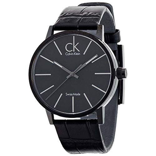 Calvin Klein Post Minimal watch side angle view on wrist