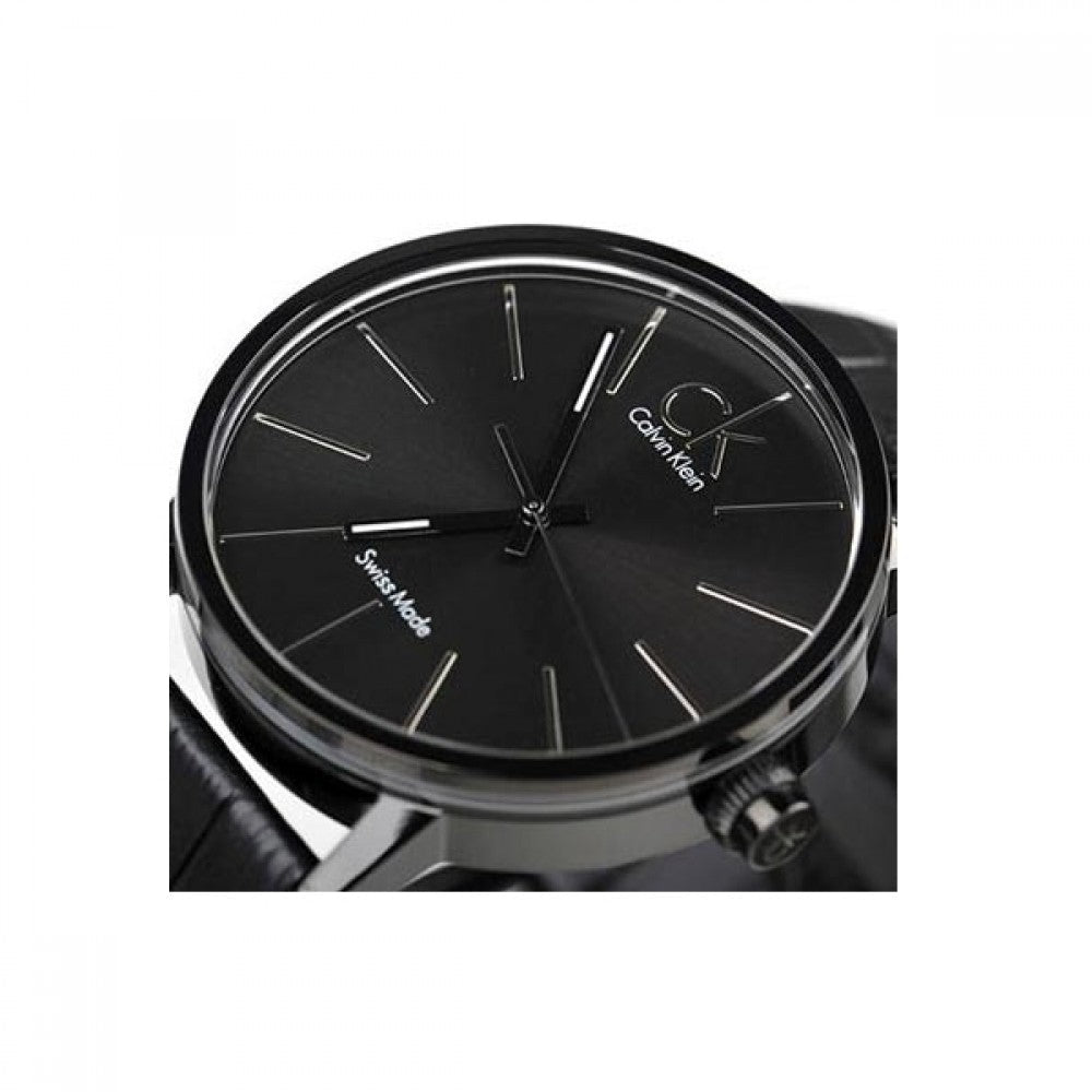 Calvin Klein Post Minimal men's watch on wrist showing dial and case