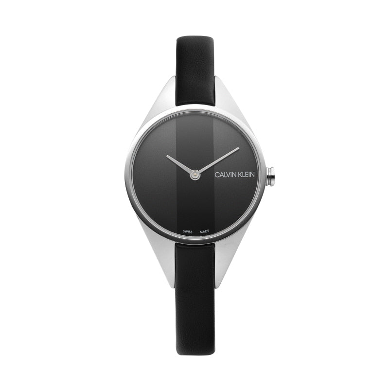 Calvin Klein Rebel Quartz Black Dial Ladies Watch K8P231C1