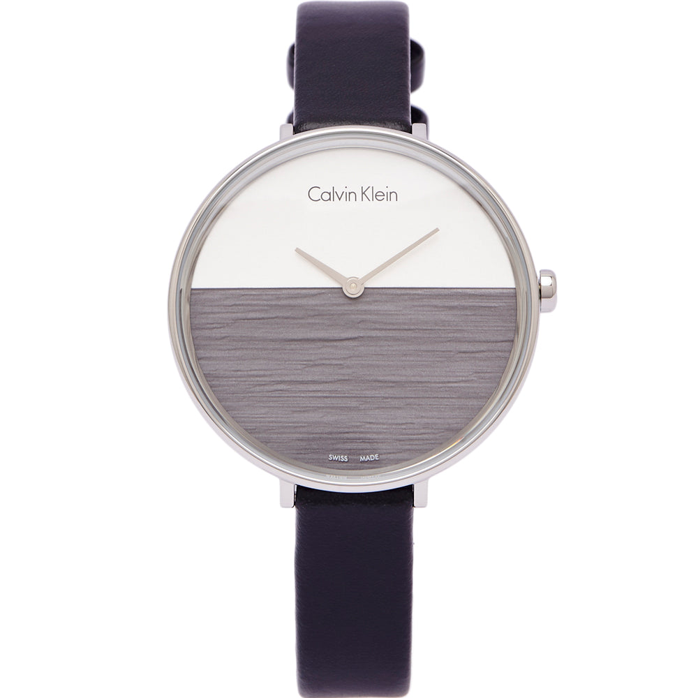 Calvin Klein Rise Quartz White and Gray Dial Women's Watch K7A231C3