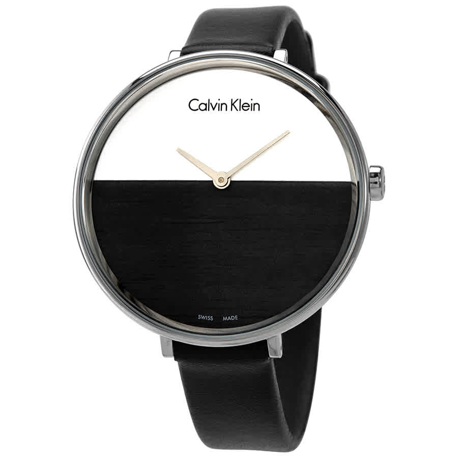 Calvin Klein Rise Quartz White and Gray Dial Women's Watch K7A231C3