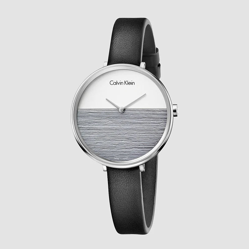 Calvin Klein Rise Quartz White and Gray Dial Women's Watch K7A231C3