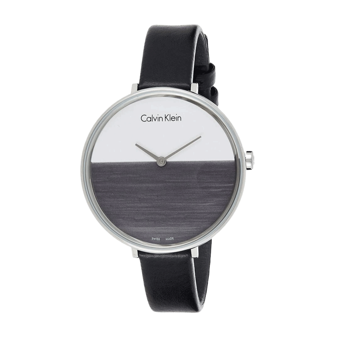 Calvin Klein Rise Quartz White and Gray Dial Women's Watch K7A231C3