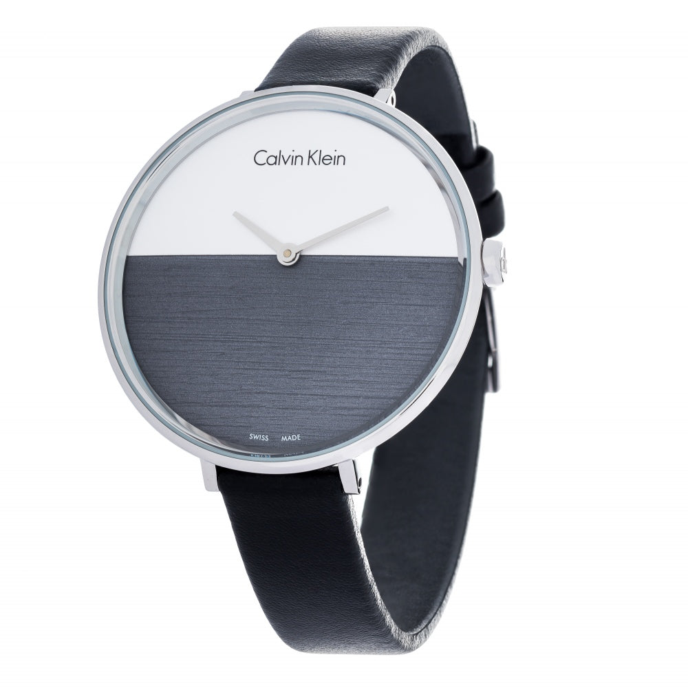 Calvin Klein Rise Quartz White and Gray Dial Women's Watch K7A231C3