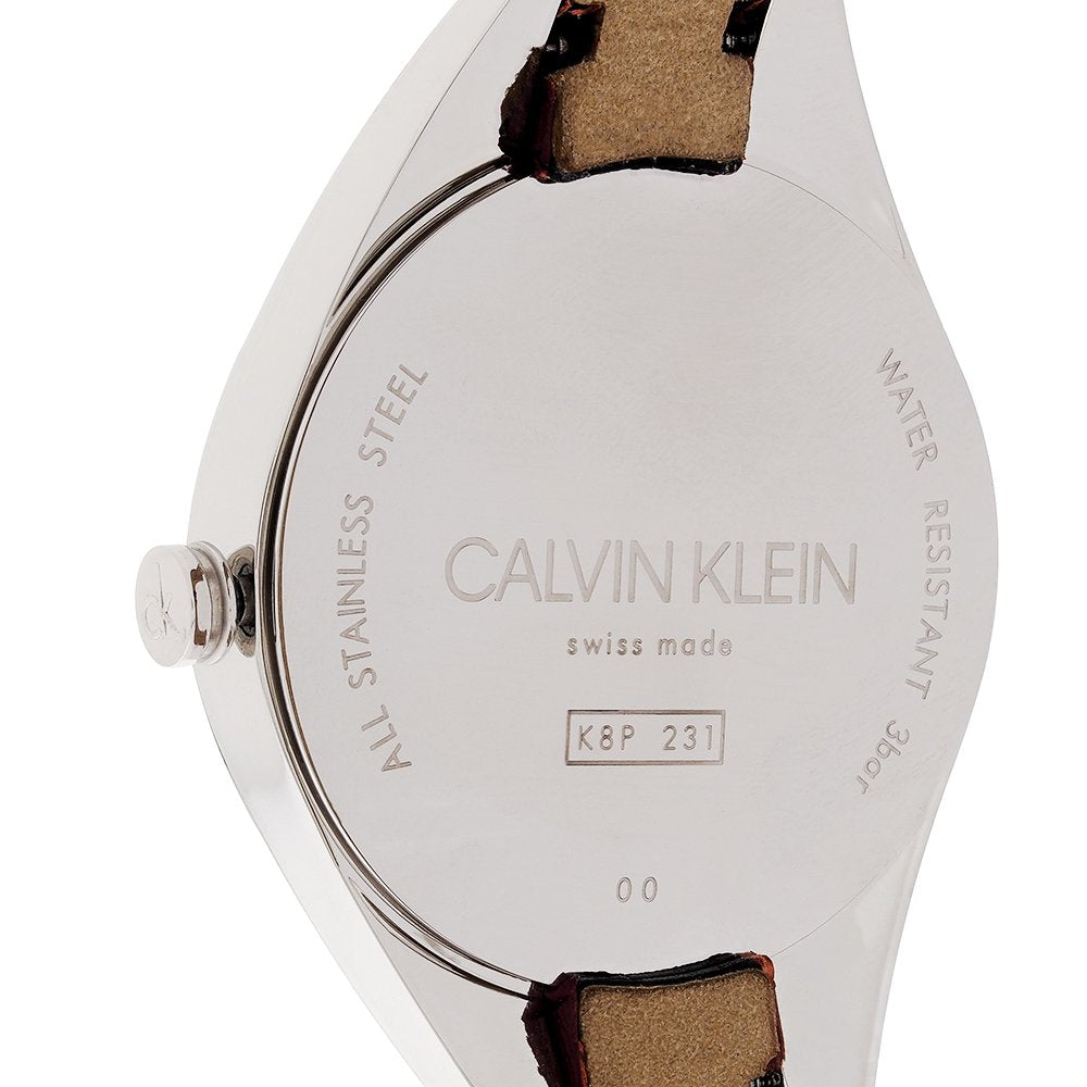 Calvin Klein Rise Quartz Blue Dial Ladies Watch K8P231UN