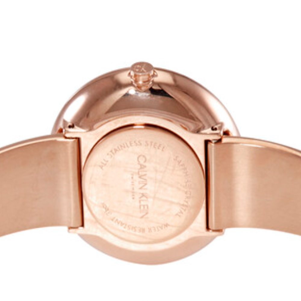 Calvin Klein Seduce Seduction Quartz Crystal Black Dial Ladies Watch K4E2NX1S