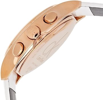 Calvin Klein Skirt Chronograph Quartz White Dial Ladies Watch K2U296L6