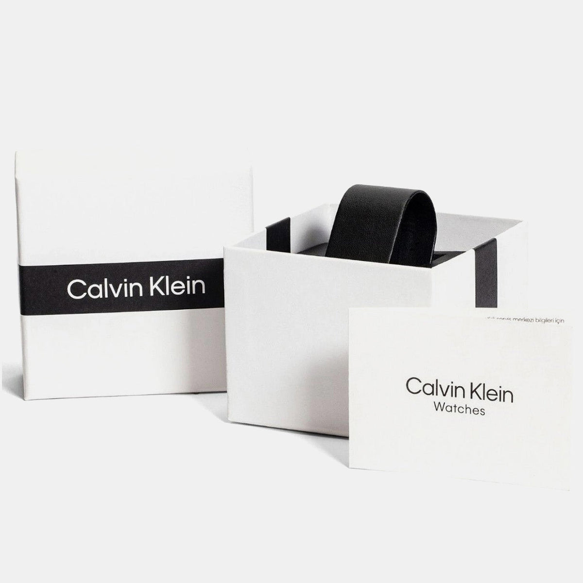 Calvin Klein Quartz Silver Mesh Blue Dial Unisex Watch 25200031