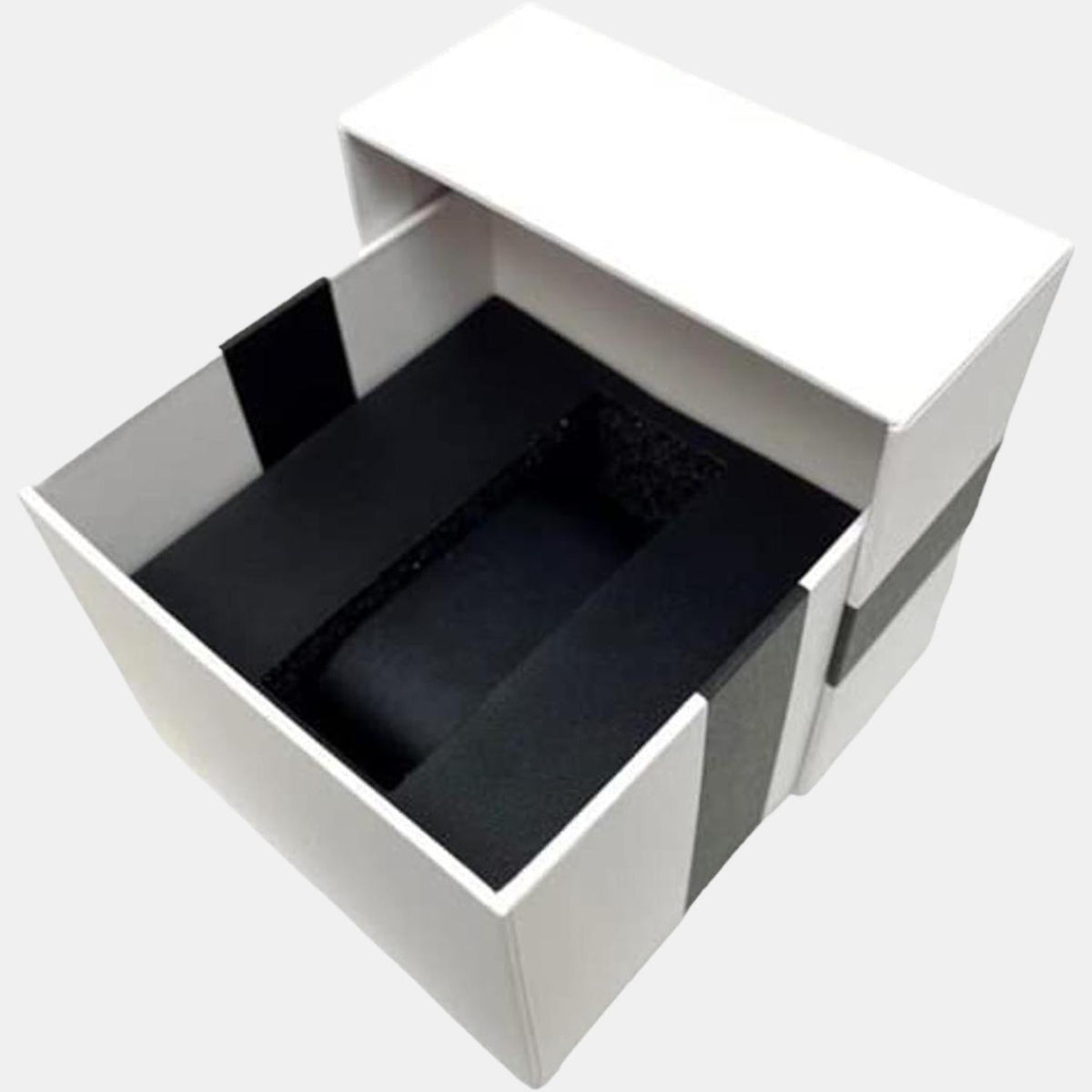 Calvin Klein Stately watch original packaging with white box and black branded band