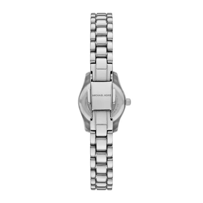 Michael Kors Micro Lexington Silver Steel Women's Watch - MK4948