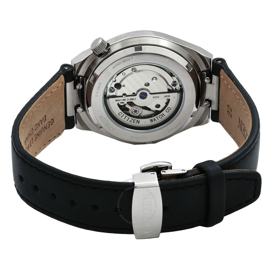 Citizen Automatic 40mm Black Dial Stainless Steel Men’s Watch – NK5010-01H