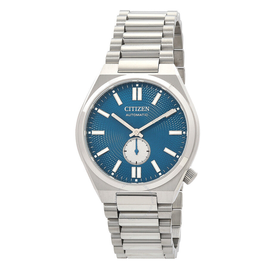 Citizen Tsuyosa automatic men's watch with blue dial and stainless steel bracelet