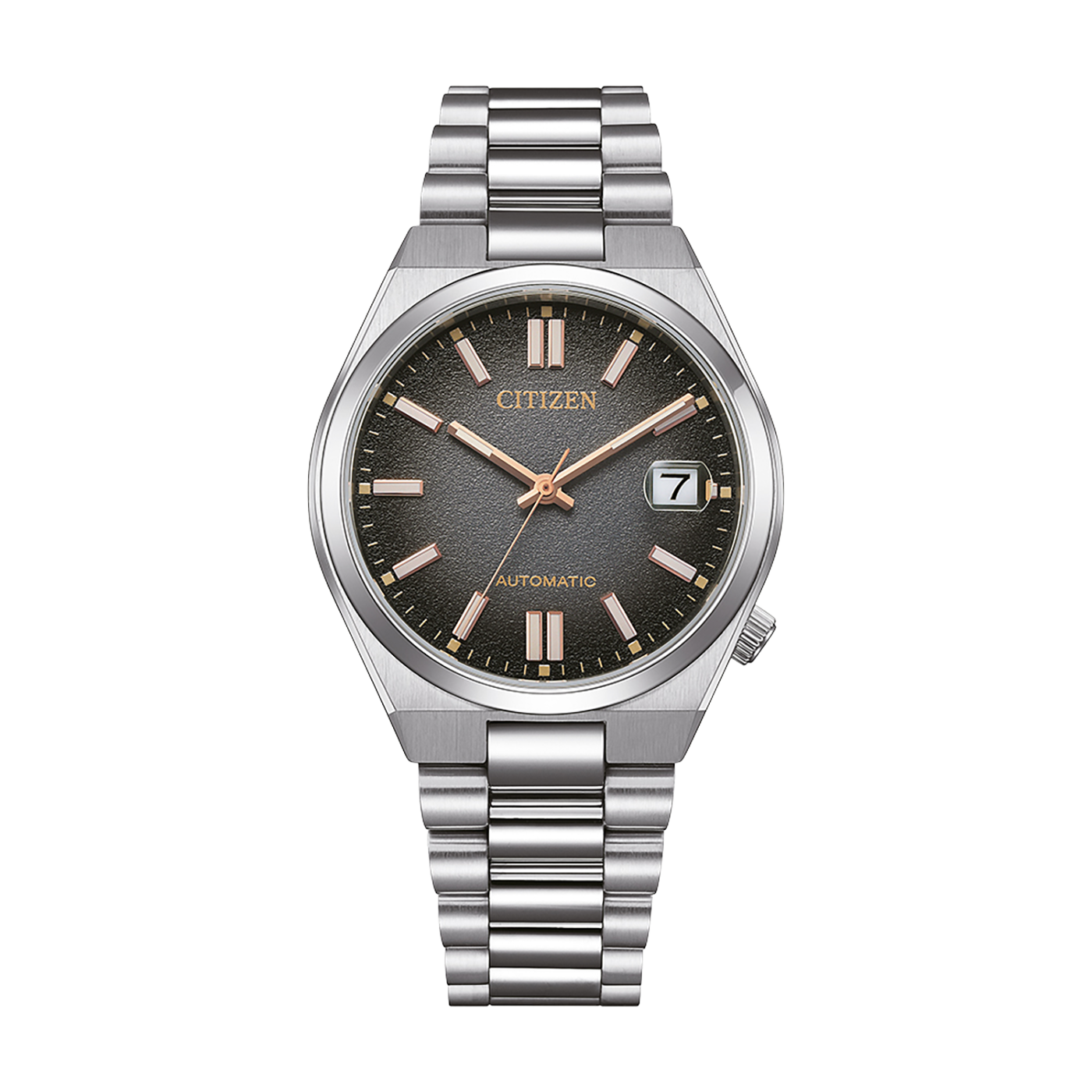Citizen Tsuyosa Automatic Black Dial 37mm Stainless Steel Bracelet NJ0200-50E