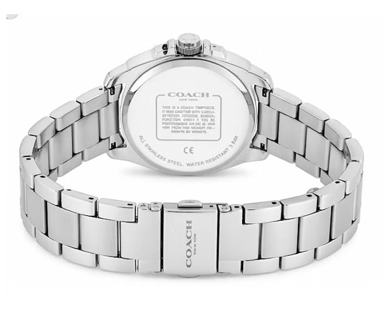 COACH Quartz Stainless Steel Silver Women's Watch - 14502126