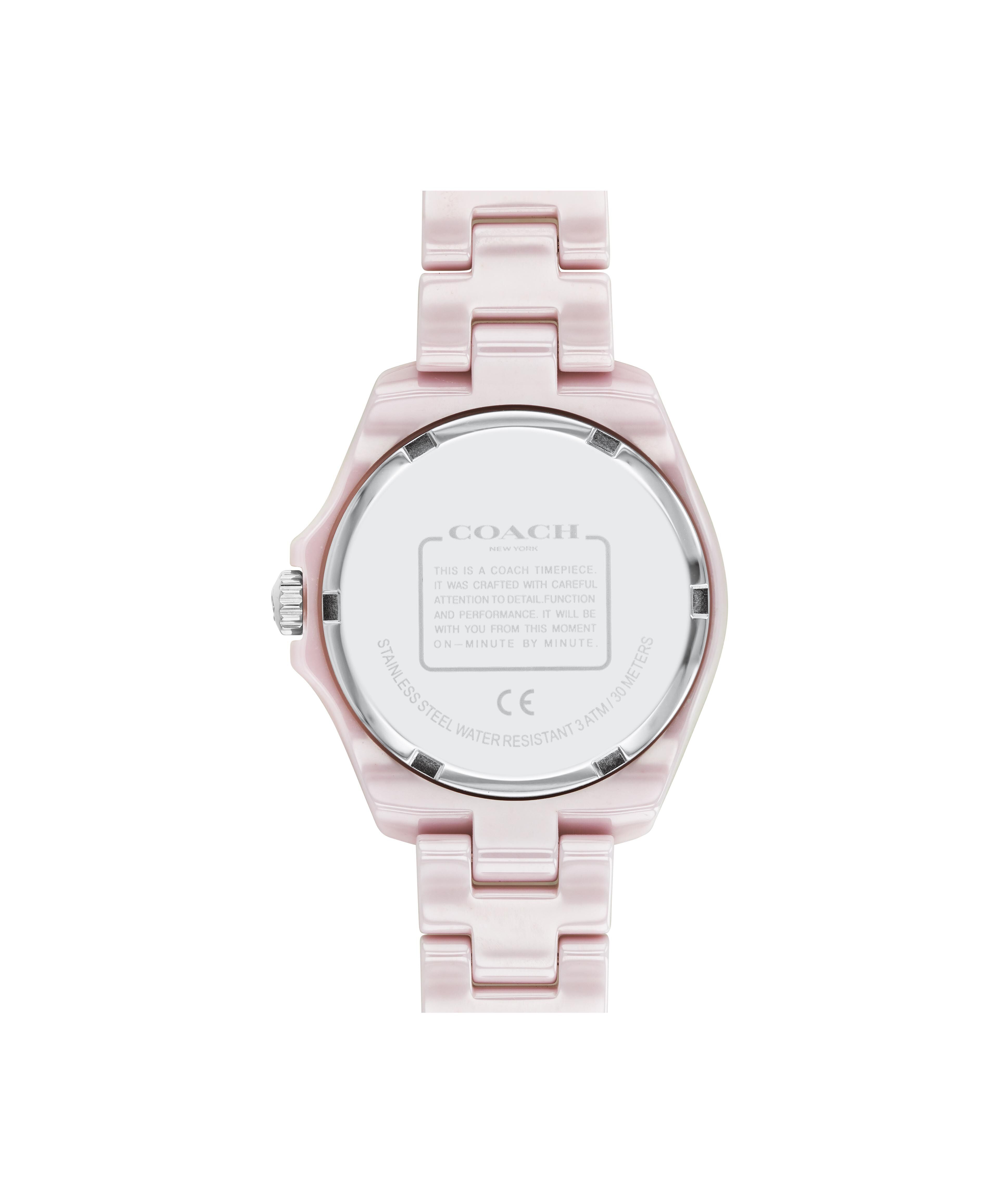 COACH PINK STAINLESS STEEL WOMEN'S WATCH - 14503806