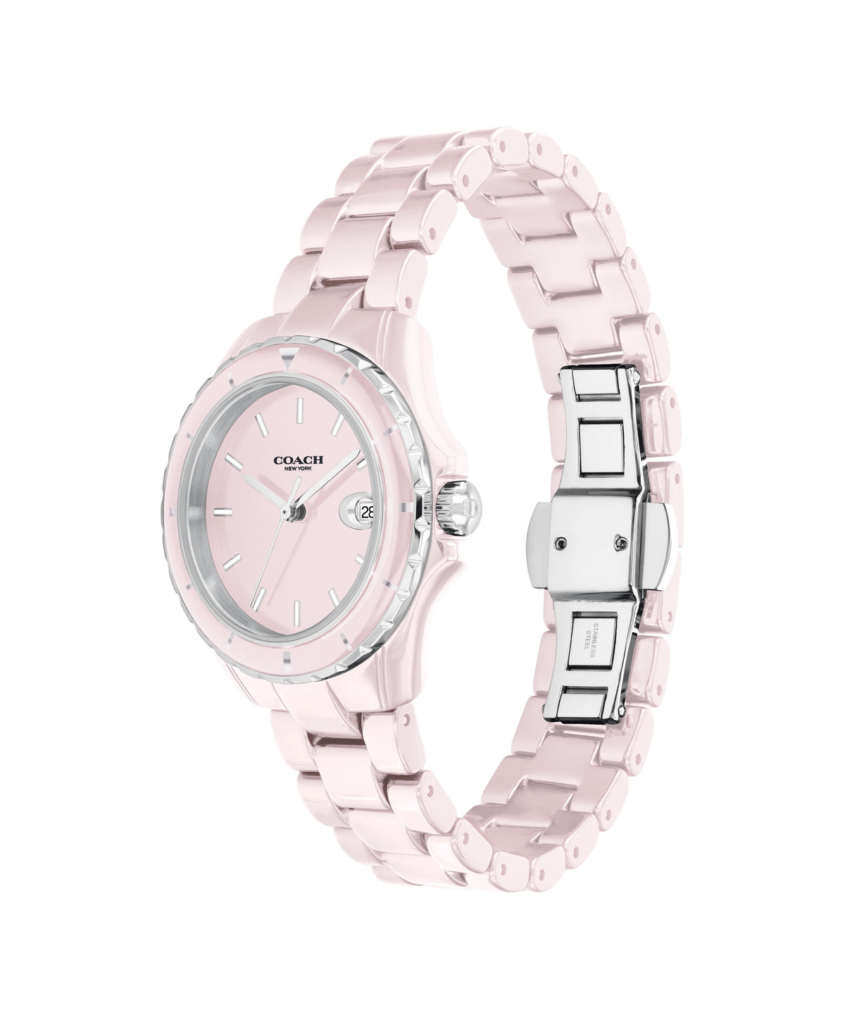 COACH PINK STAINLESS STEEL WOMEN'S WATCH - 14503806