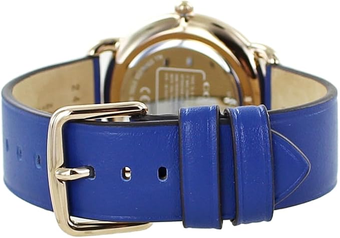 COACH Analog Round Shape Leather Wrist Women's Watch - 14504203