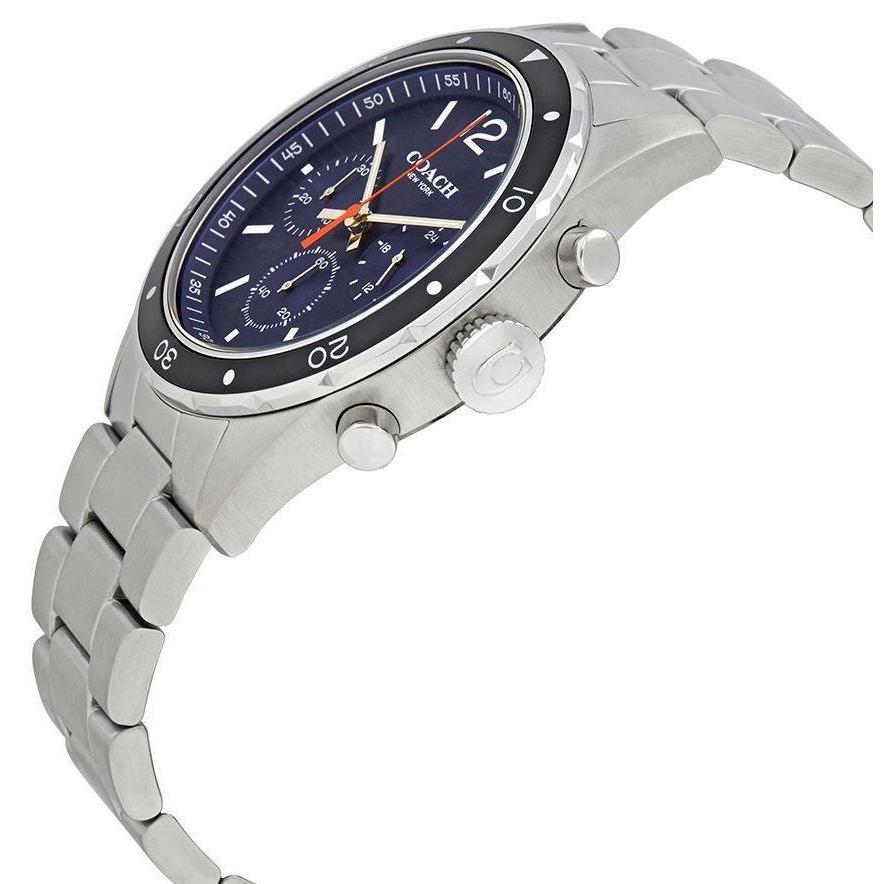 Coach Chronograph Stainless Steel Blue Men's Watch 14602032