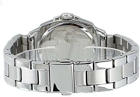 COACH Boyfriend Silver Tone Crystal Accented Logo Dial Women's Watch - 14503140