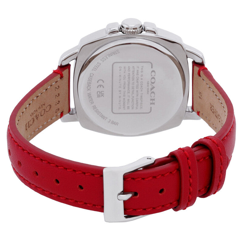 Coach Boyfriend Quartz Crystal White Dial Ladies Watch 14503855