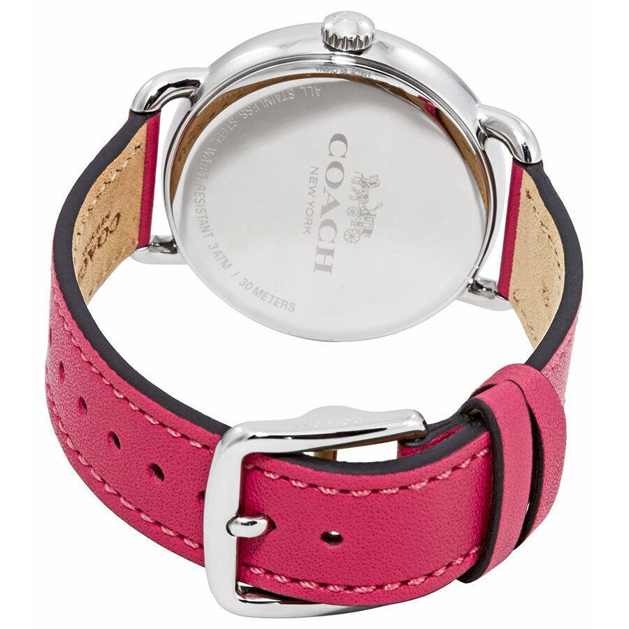 Coach Delancey Crystal White Dial Ladies Watch 14502879