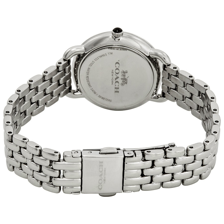 Coach Delancey Slim Quartz Crystal Silver Dial Ladies Watch 14502781