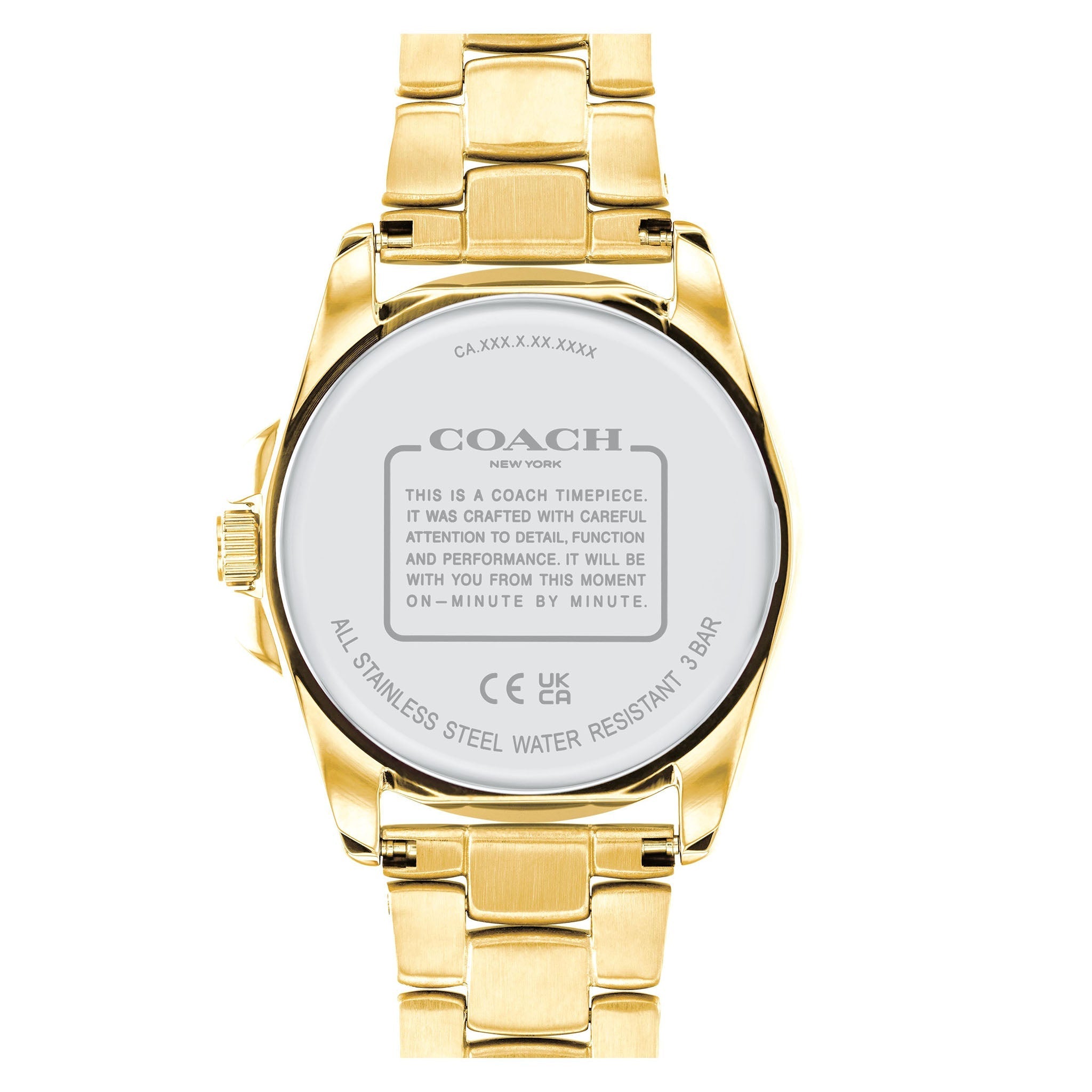 Coach Greyson Crystal Accent Mother-of-Pearl Dial Women's Watch - 14504109