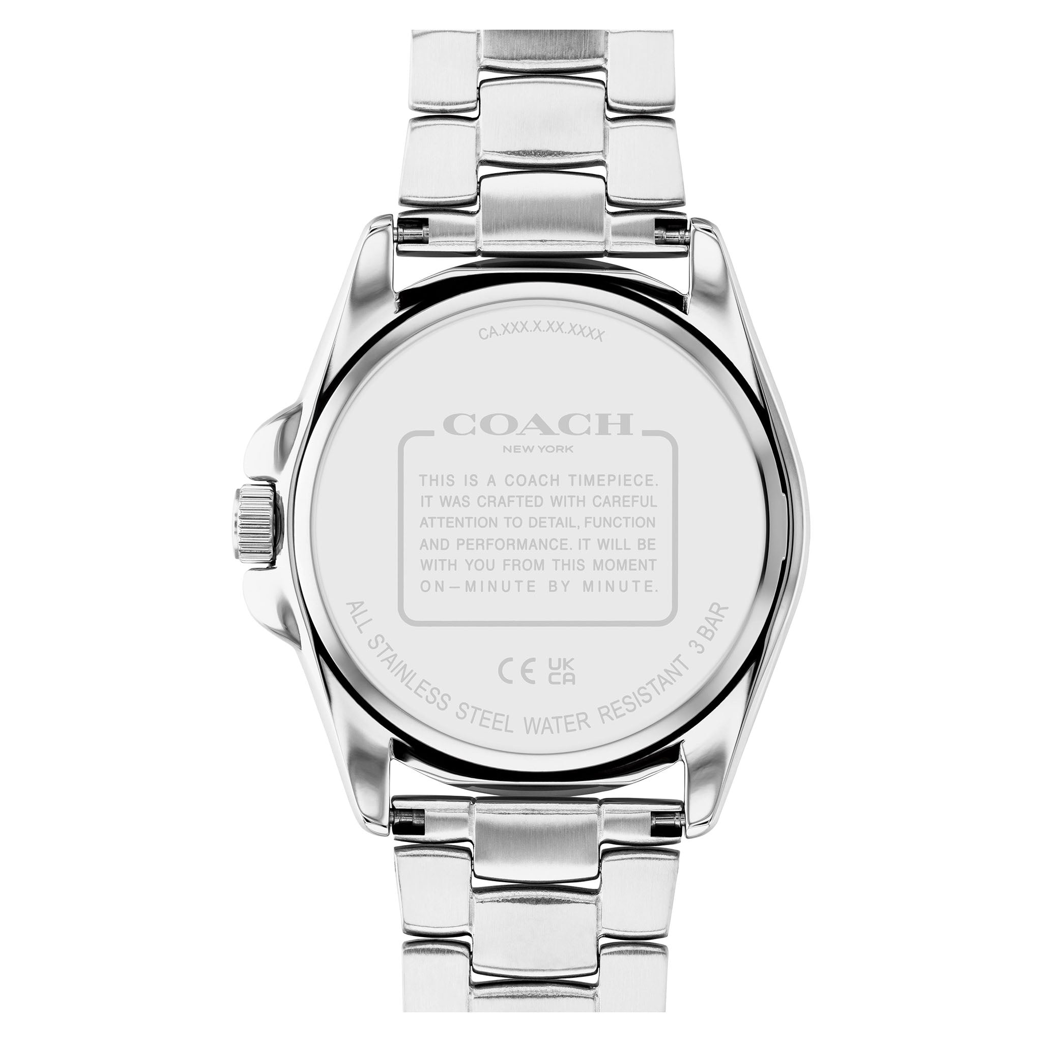 Coach Greyson Sunray Dial Stainless Steel Quartz Men's Watch - 14602579