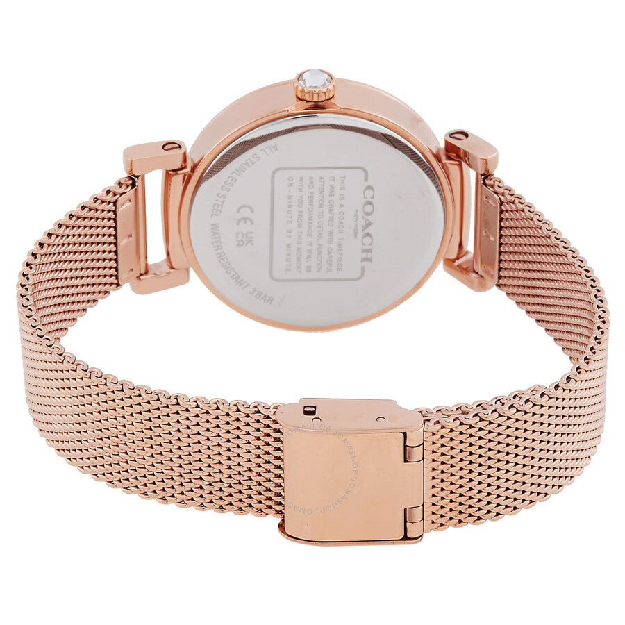 Coach Madison Quartz Crystal White Dial Ladies Watch 14503398