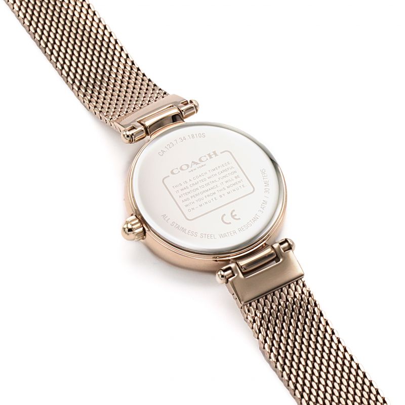 Coach Park Mother Of Pearl Rose Gold Women's Watch 14503511