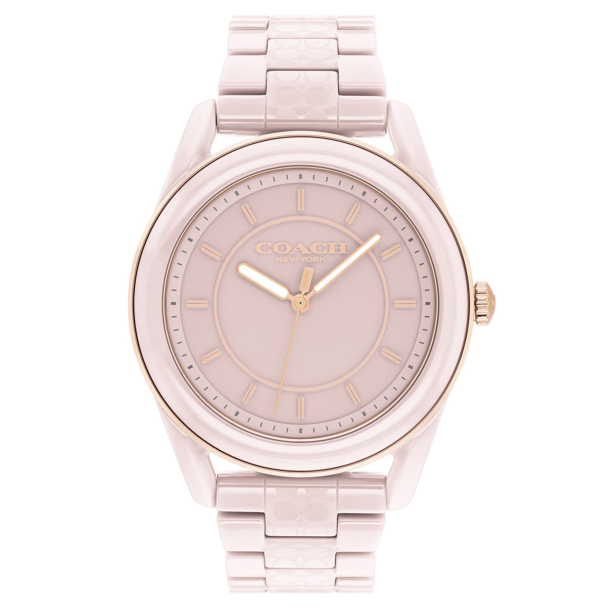 Coach Preston Blush Ceramic Women's Watch - 14503772