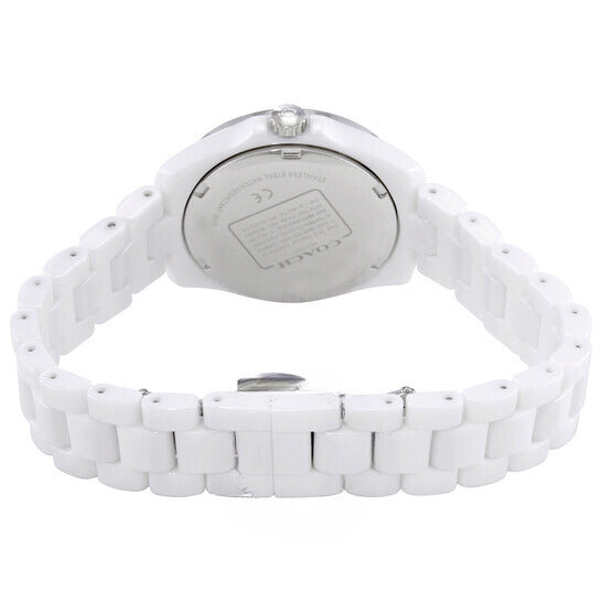 Coach Preston Ceramic Mother of Pearl Dial Ladies Watch 14503661