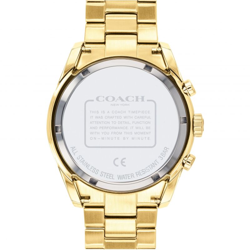 Coach Preston Chronograph Gold Men's Watch 14602517
