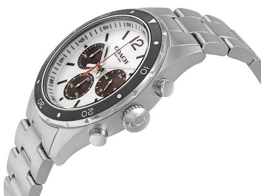 COACH Sullivan Chronograph Stainless Steel Men's Watch - 14602033
