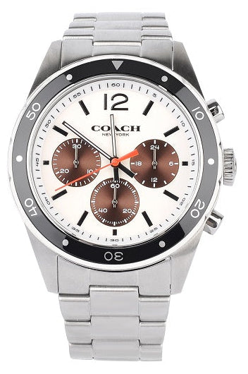 COACH Sullivan Chronograph Stainless Steel Men's Watch - 14602033