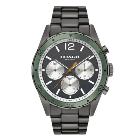 COACH Sullivan Chronograph Grey-Ion Plated Men's Watch - 14602118