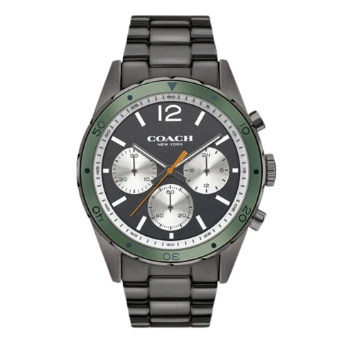 COACH Sullivan Chronograph Grey-Ion Plated Men's Watch - 14602118