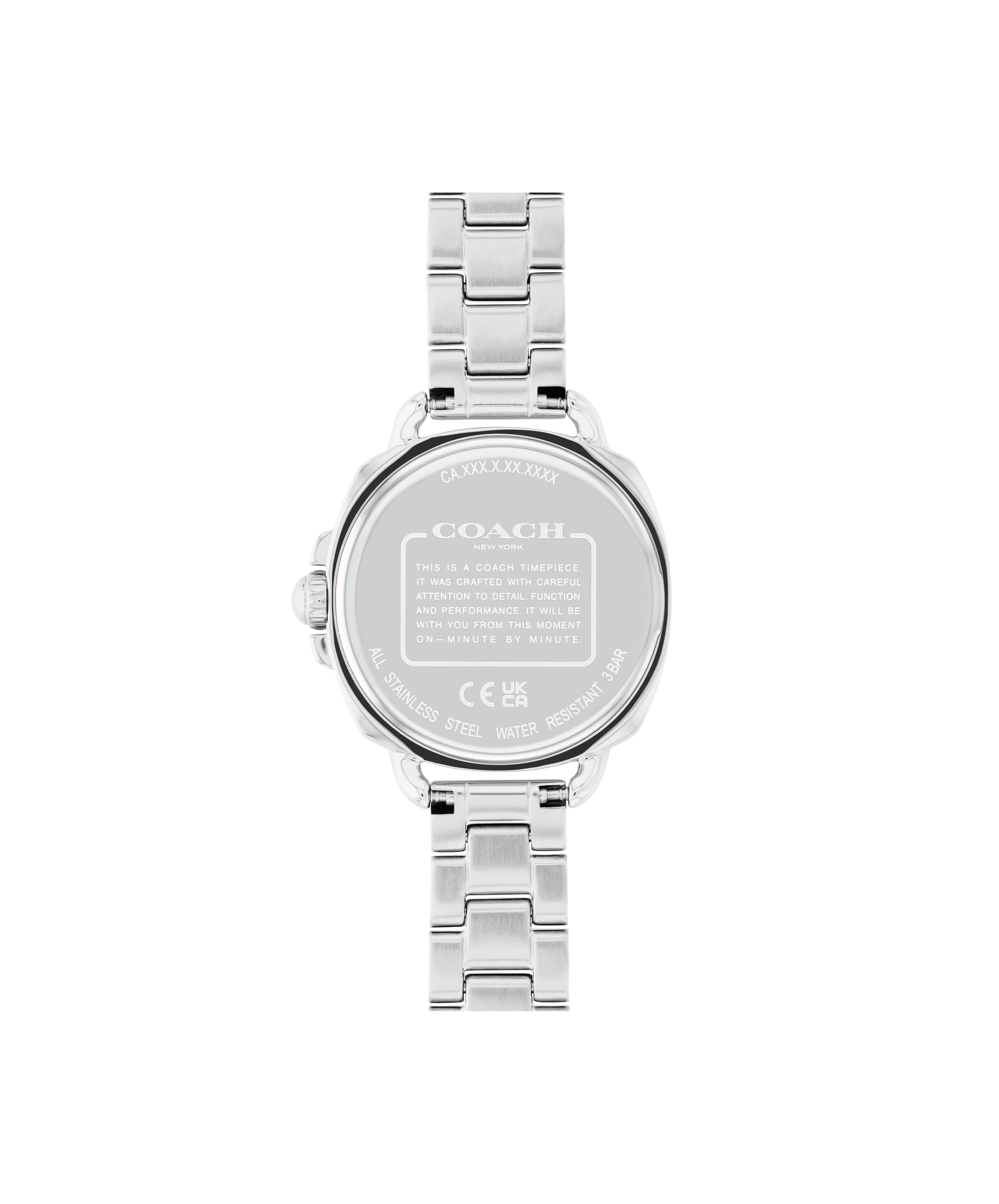 Coach Tatum Womens Stainless Steel Quartz Women's Watch - 14504152
