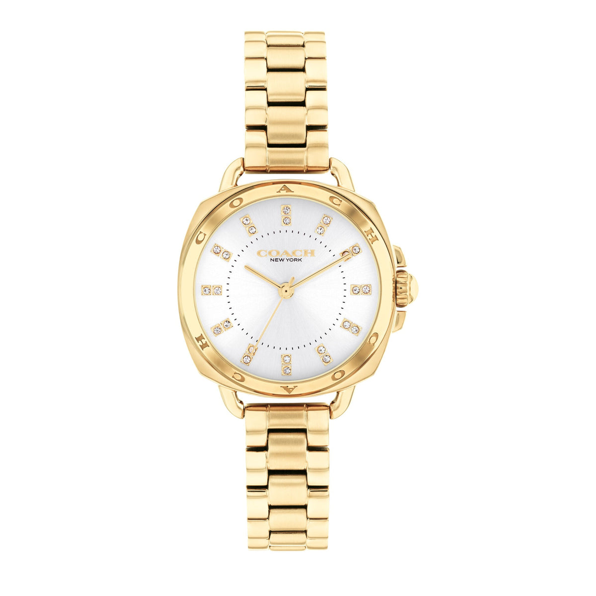 Coach Tatum Quartz Crystal Silver Dial Ladies Watch - 14504153