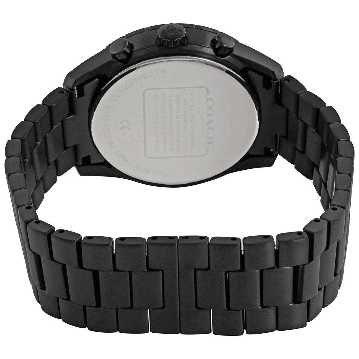 Coach Thompson Chronograph Quartz Black Dial Men's Watch 14602386