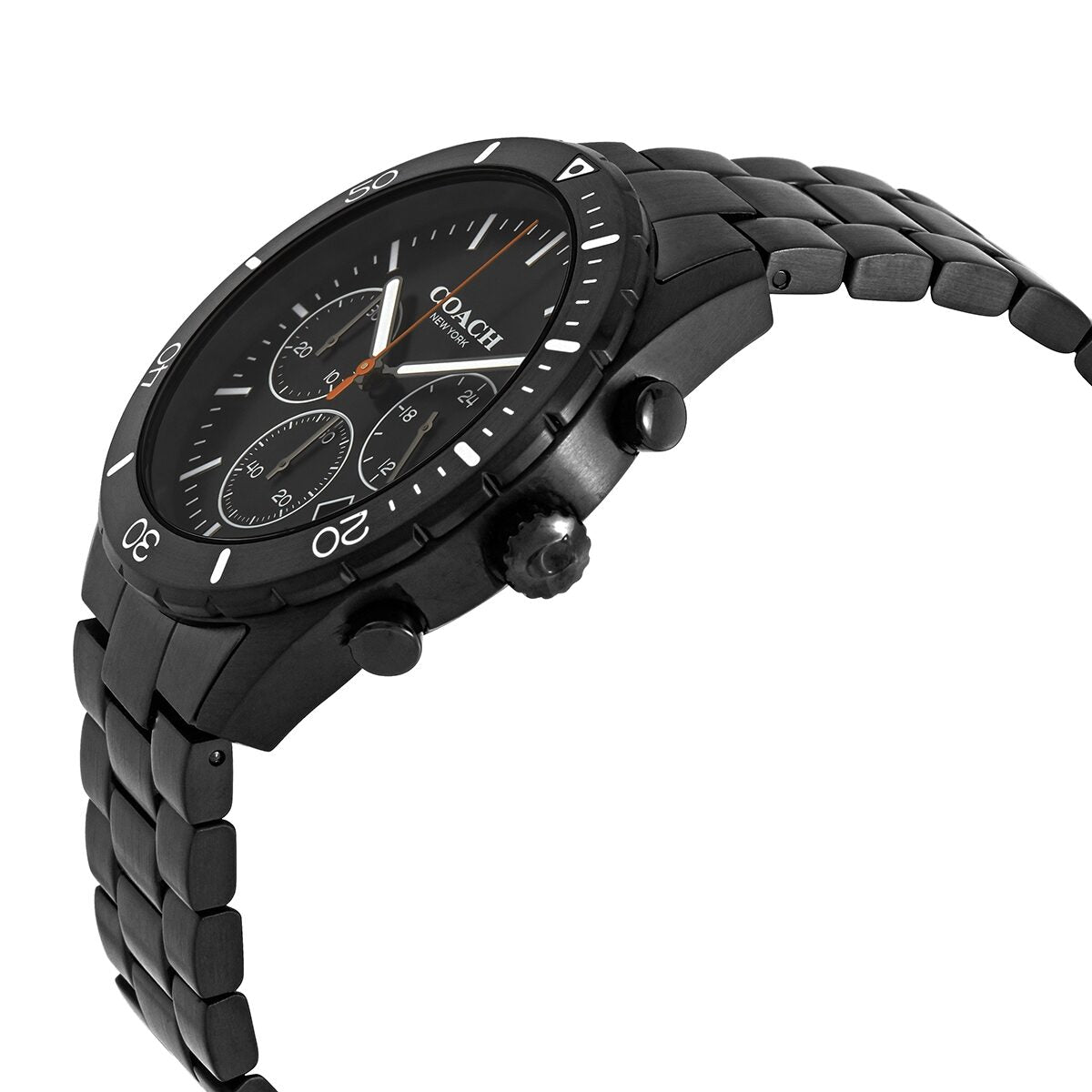 Coach Thompson Chronograph Quartz Black Dial Men's Watch 14602386