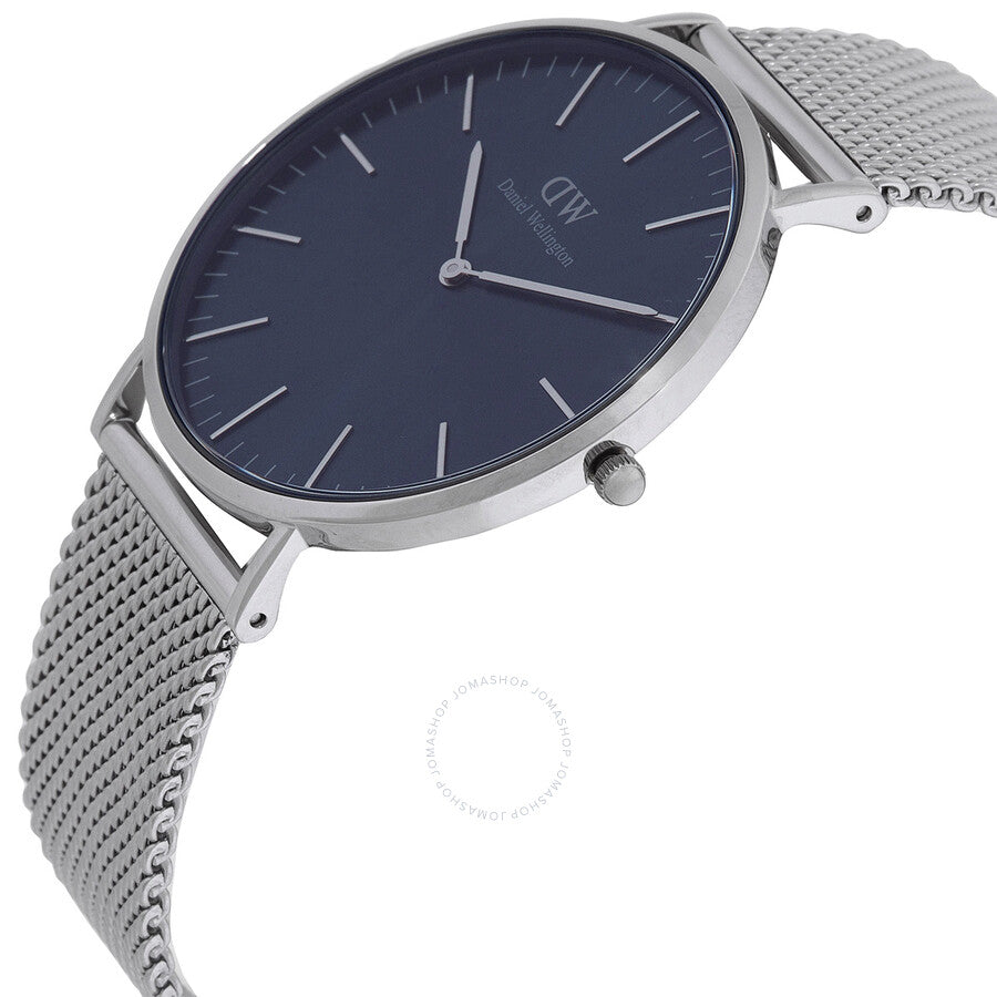 Daniel Wellington Classic Mesh Arctic Quartz Blue Dial Men's Watch DW00100628