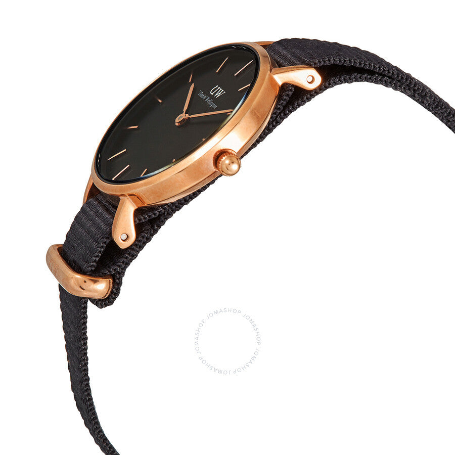 Daniel Wellington Classic Petite Black Cornwall Ladies Watch Dw00100247